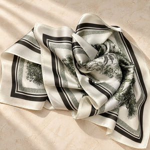 Sage Toile scarf