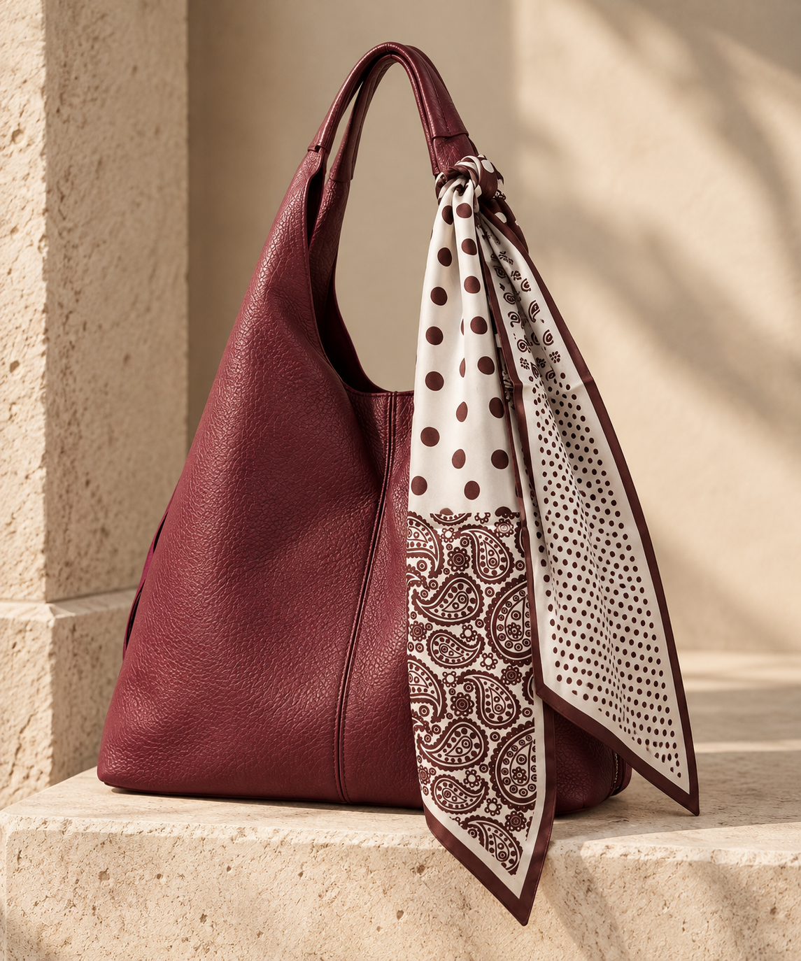 Borgogna Paisley